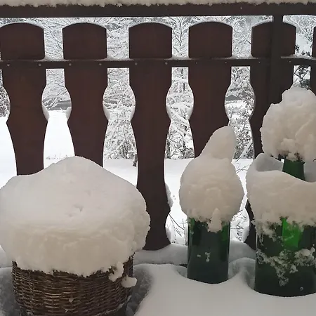 A La Montagne Avec Cheminee, Wifi Et Joli Terrain - Fr-1-589-179 아파트