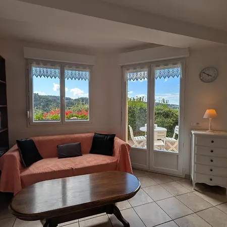 A La Montagne Avec Cheminee, Wifi Et Joli Terrain - Fr-1-589-179 아파트 르톨리